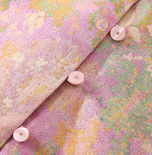 Matte pearl-style button detail