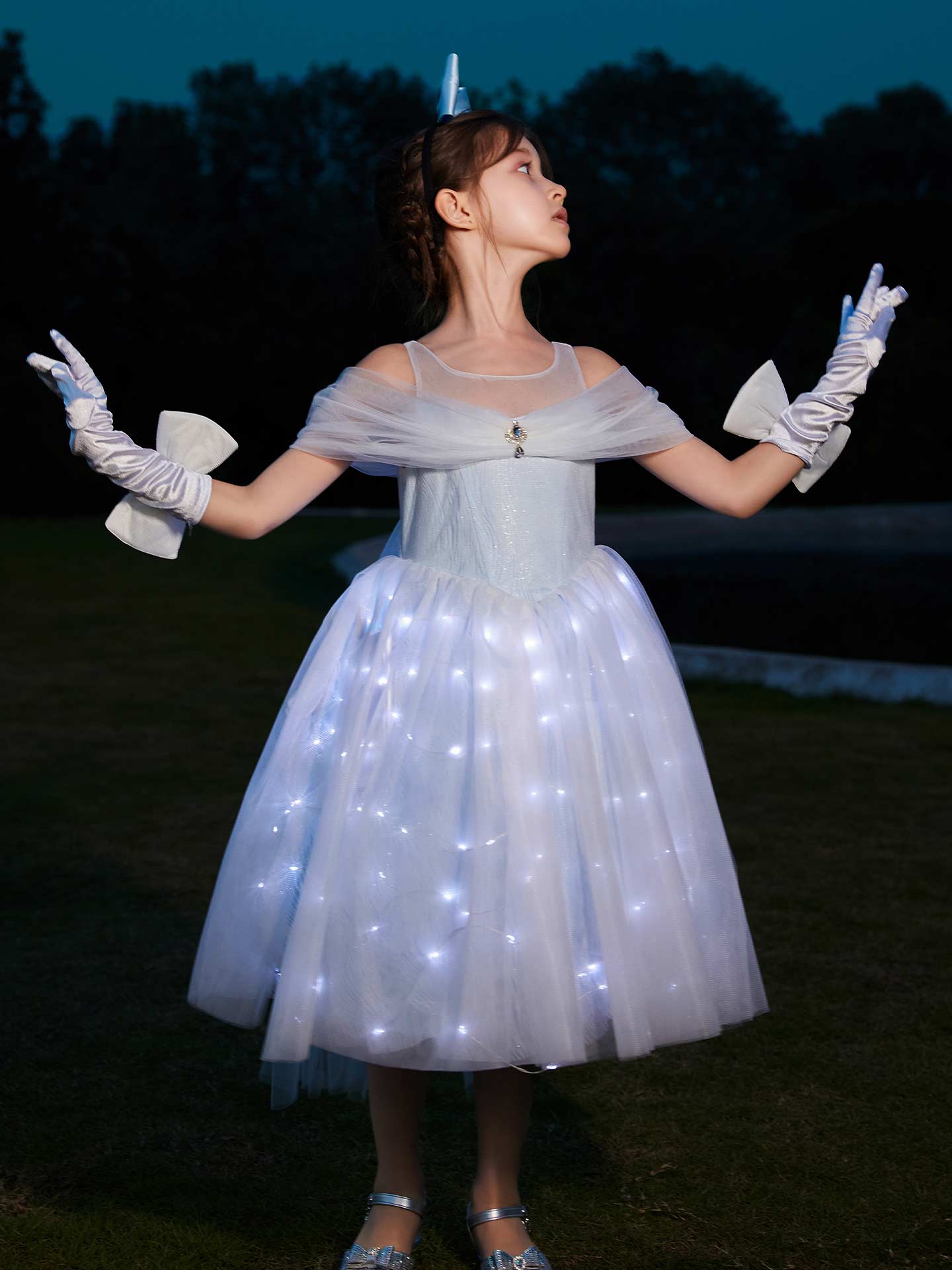 Blue Fairtale Light Up Dress