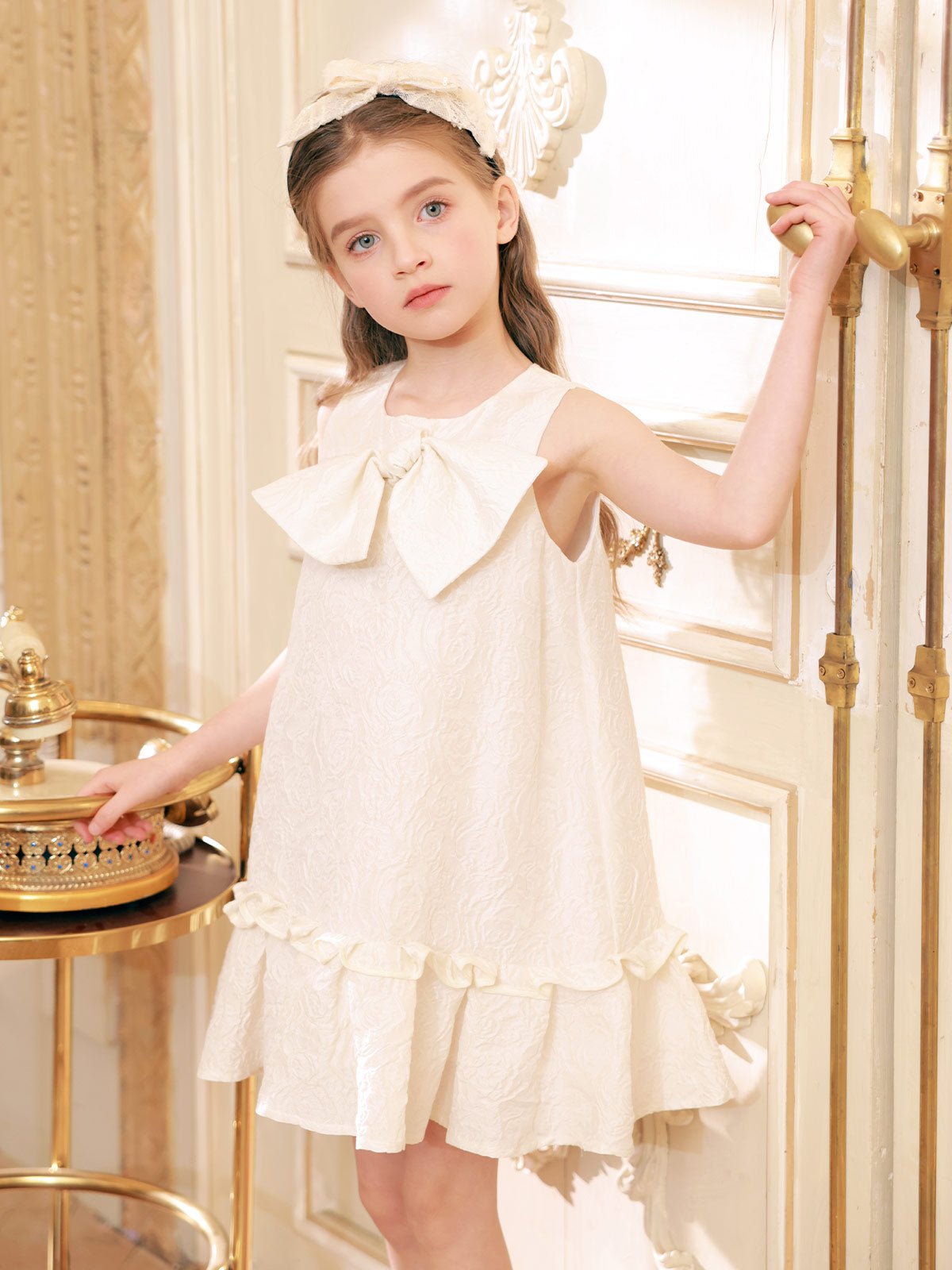 Bow Ruffle Dress