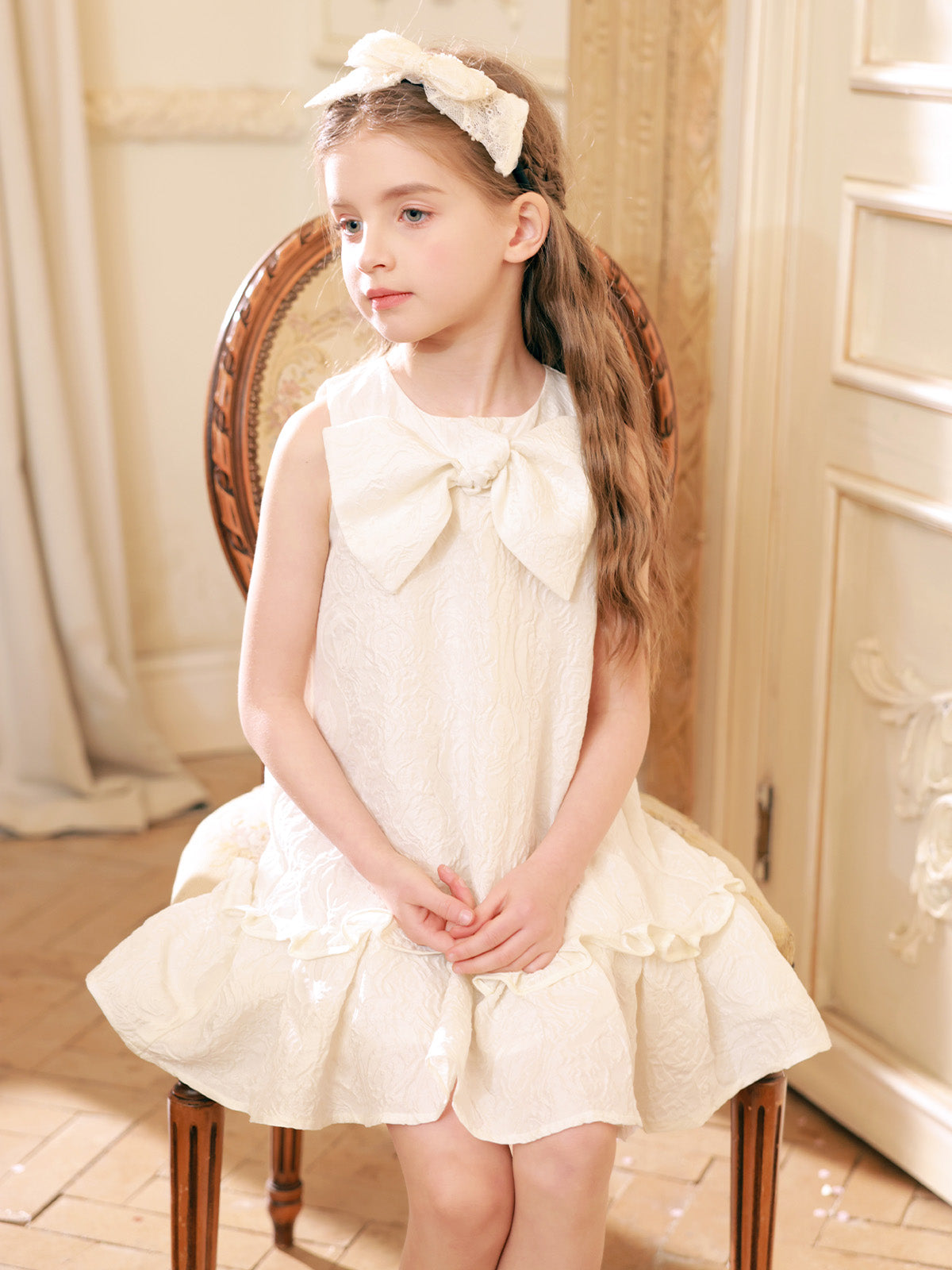 Bow Ruffle Dress