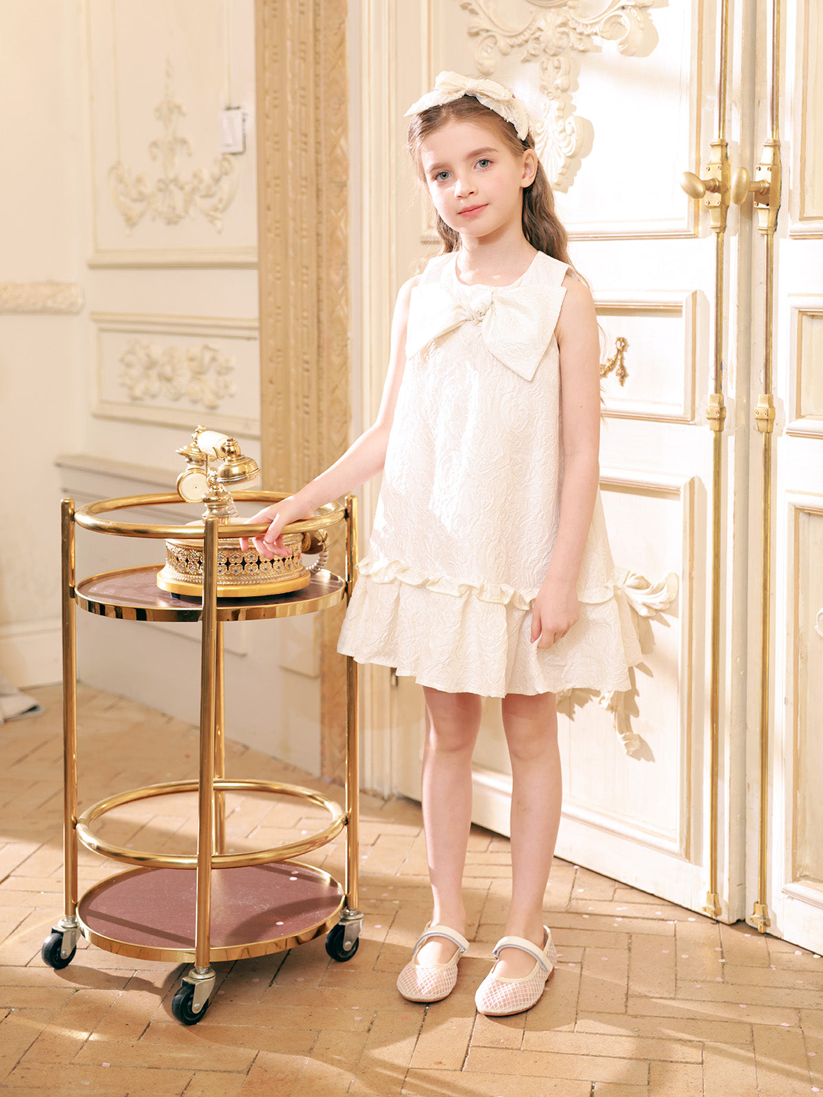 Bow Ruffle Dress