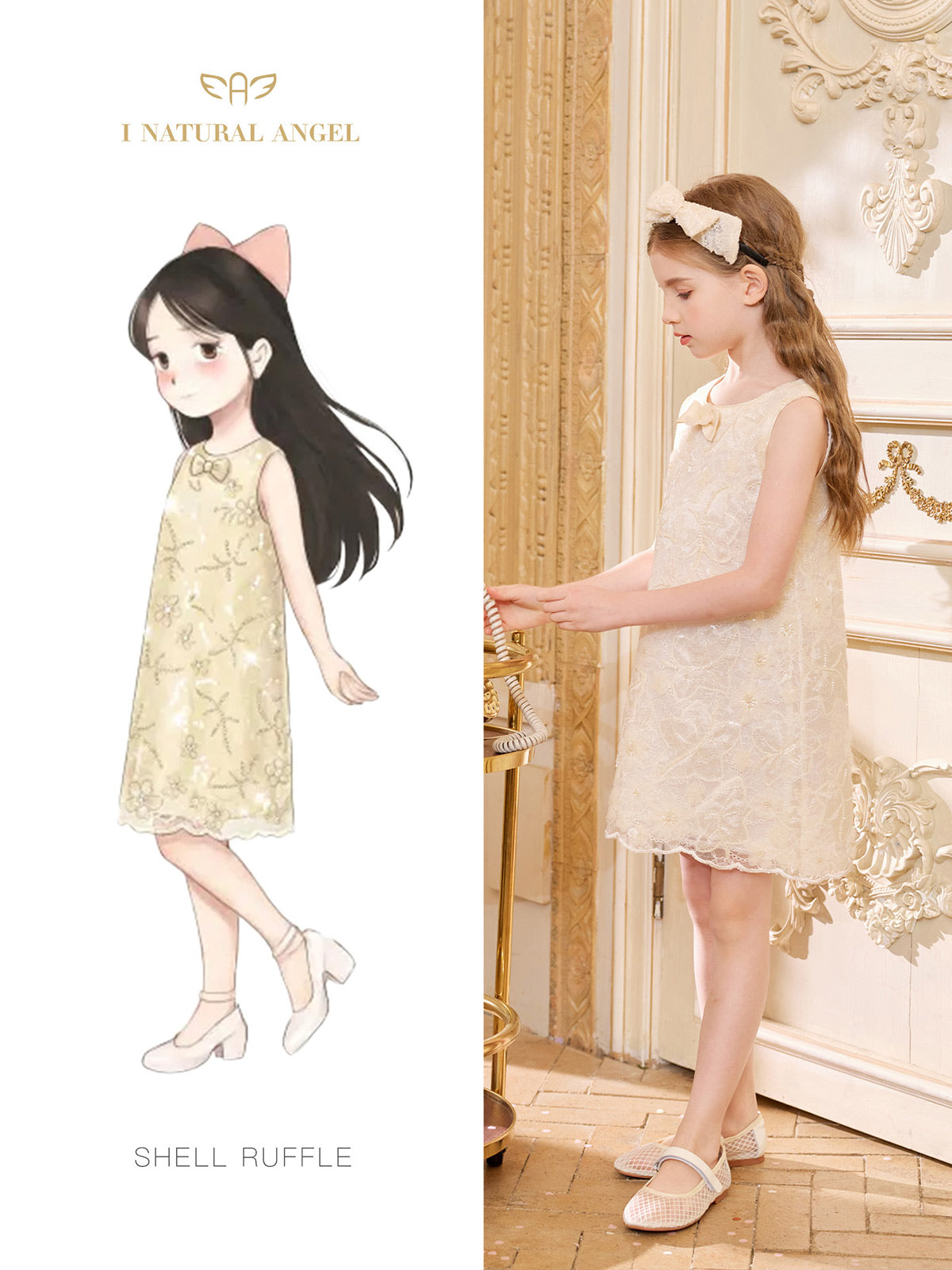 Pearl Blossom Lace Dress
