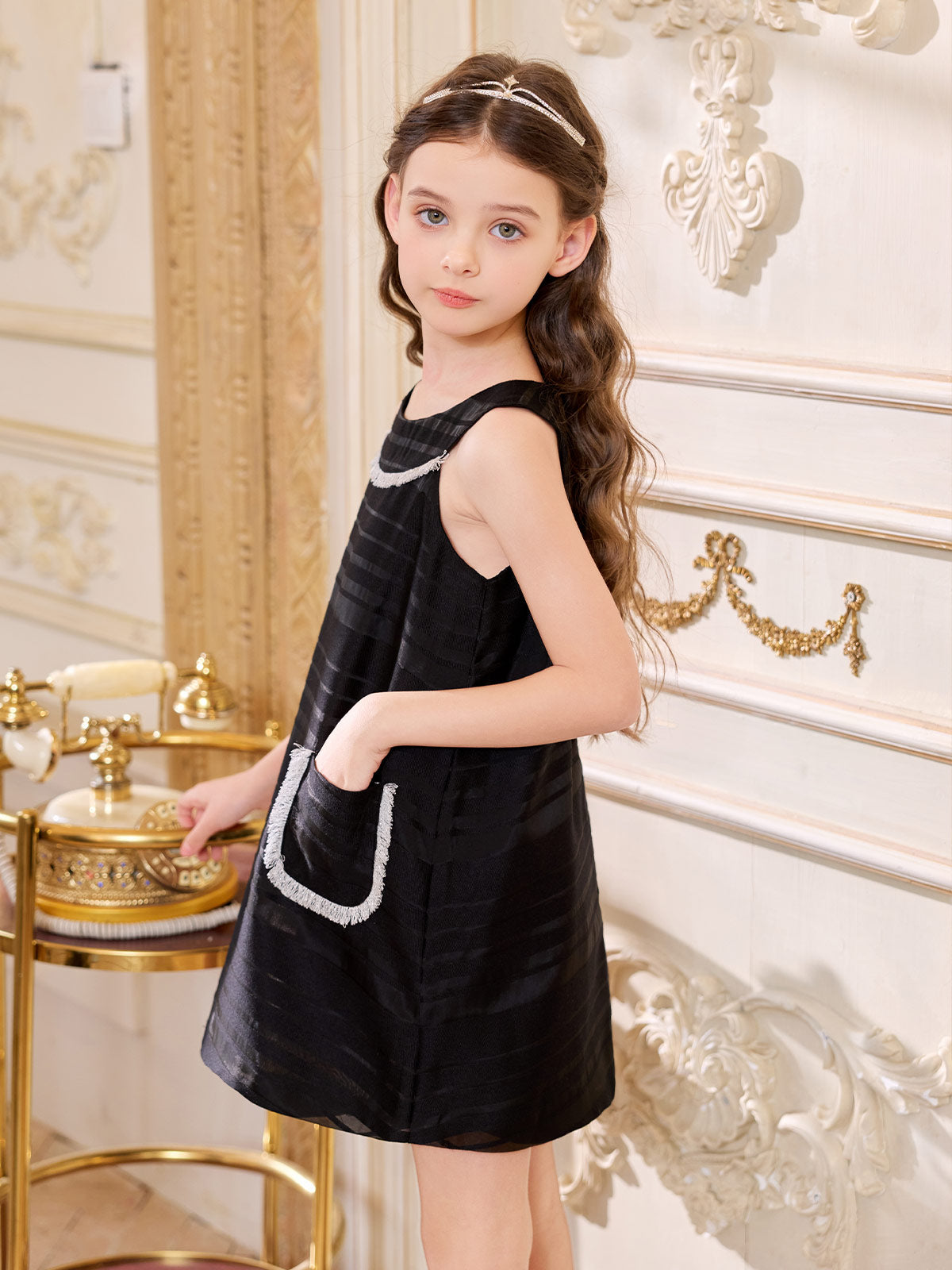 Black Stripe Dress