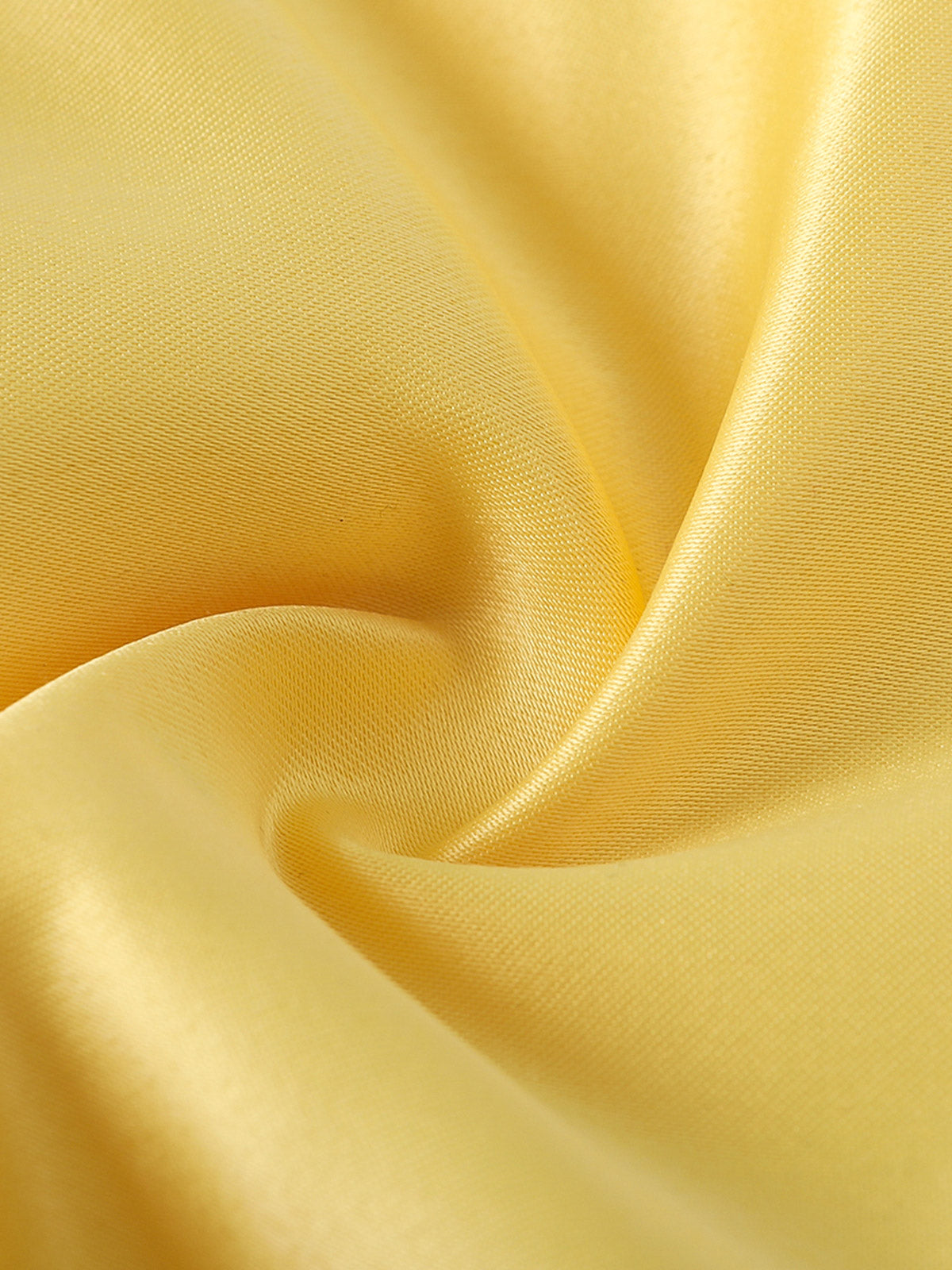 Yellow Sequin Ruffle Dress