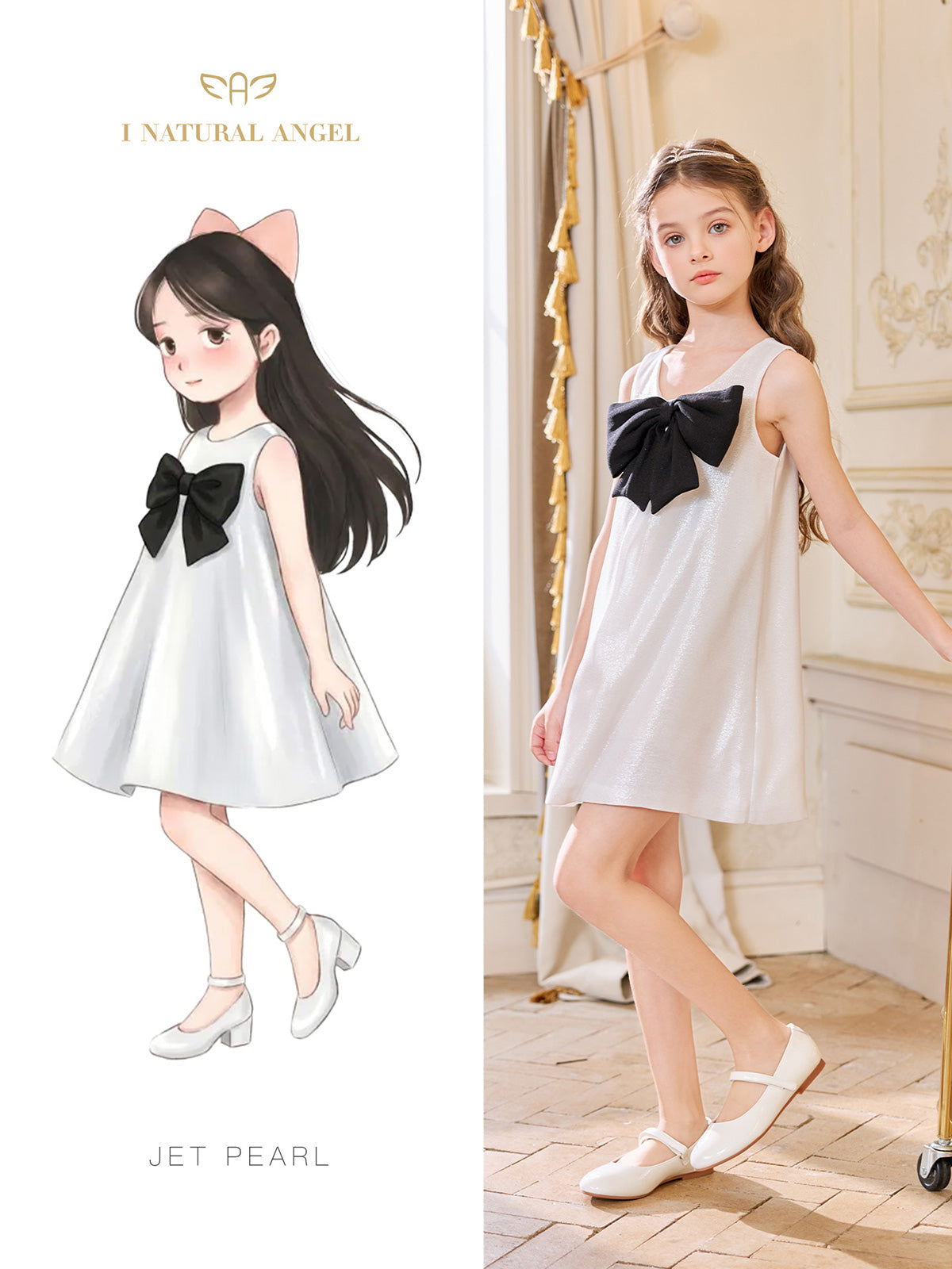 Monochrome Muse Dress
