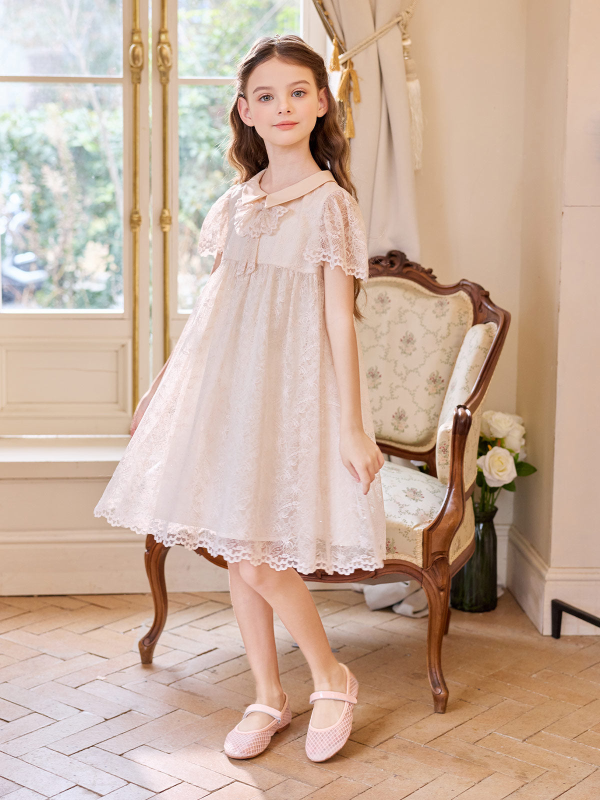Lace Bow Dress