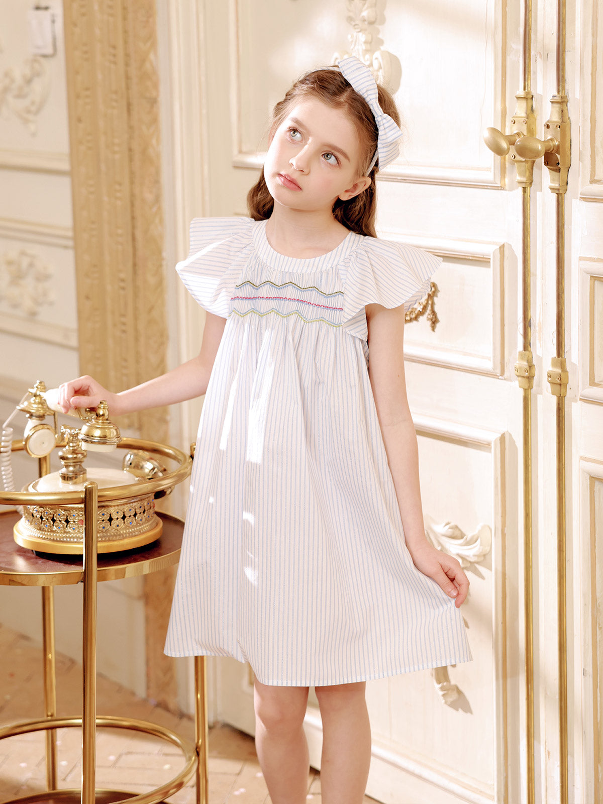 Flutter Sleeve Dress