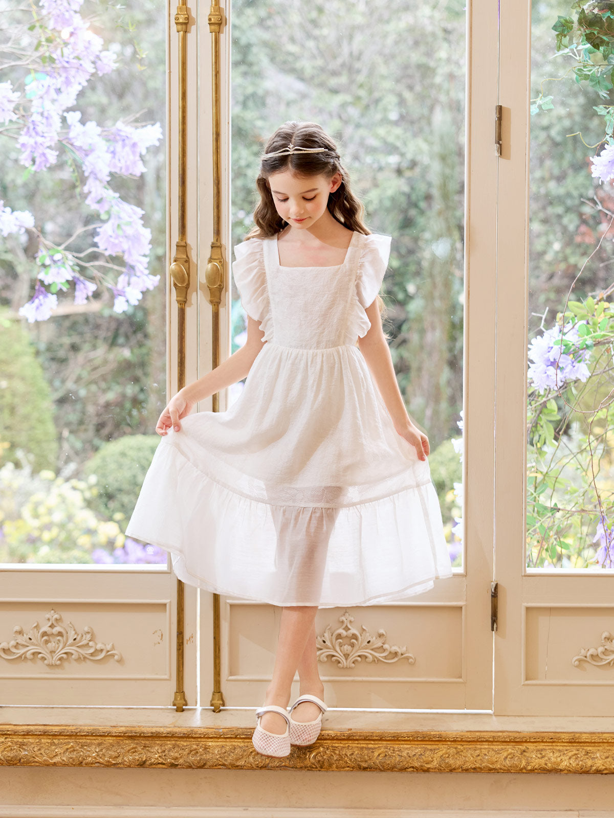 Flutter Sleeve Dress