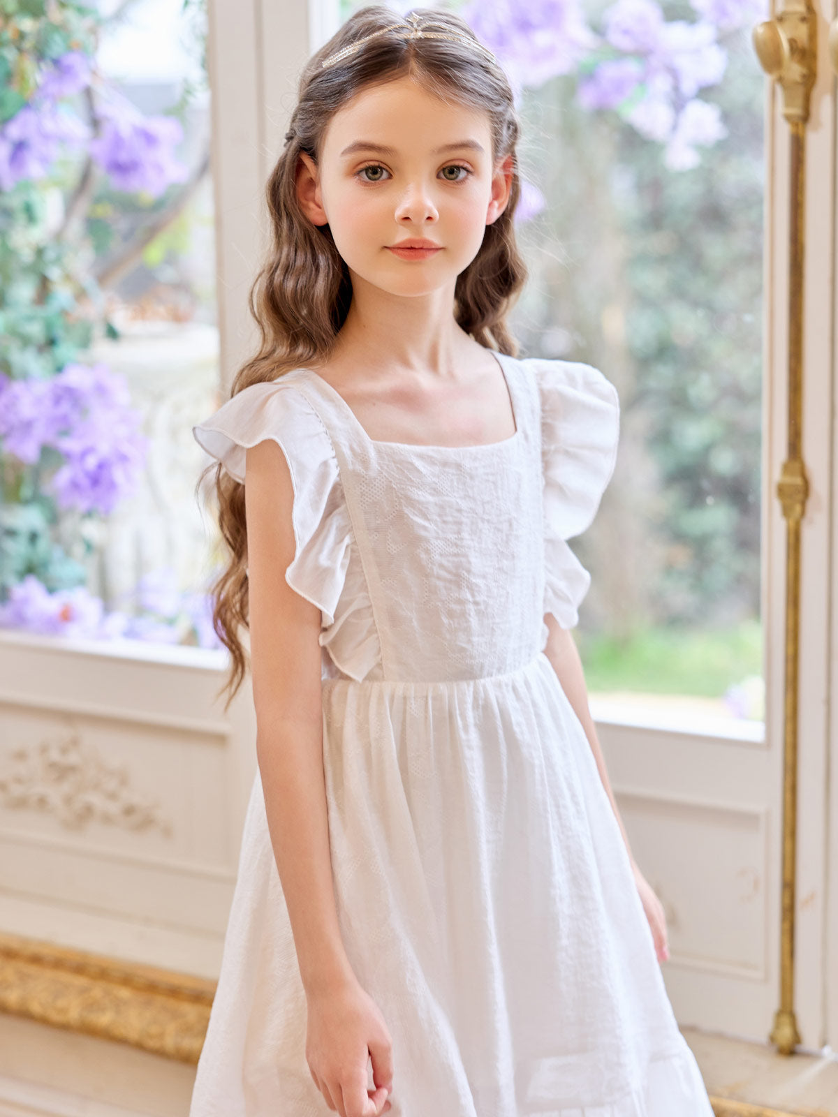 Flutter Sleeve Dress