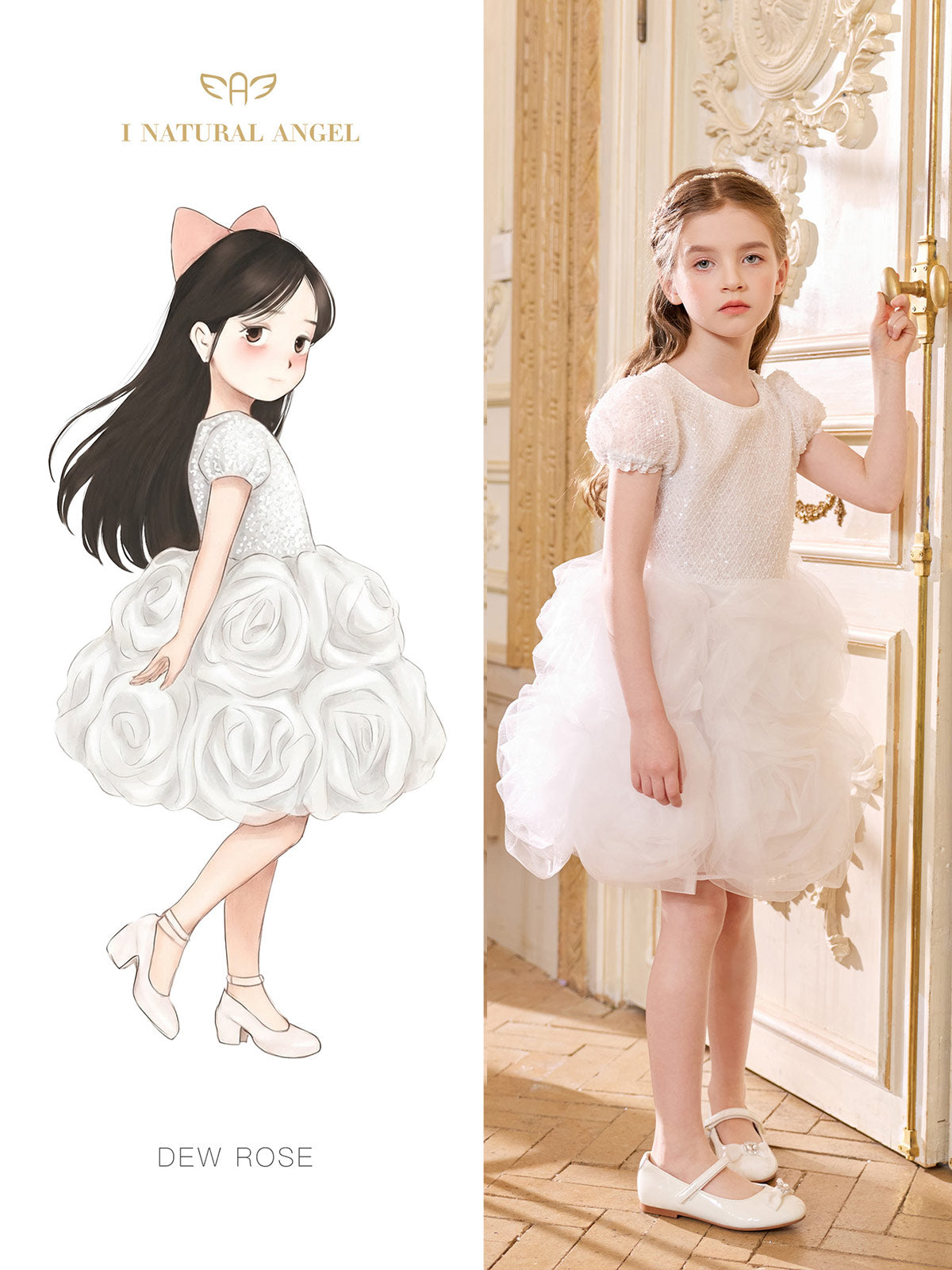 Dew Rose Dress