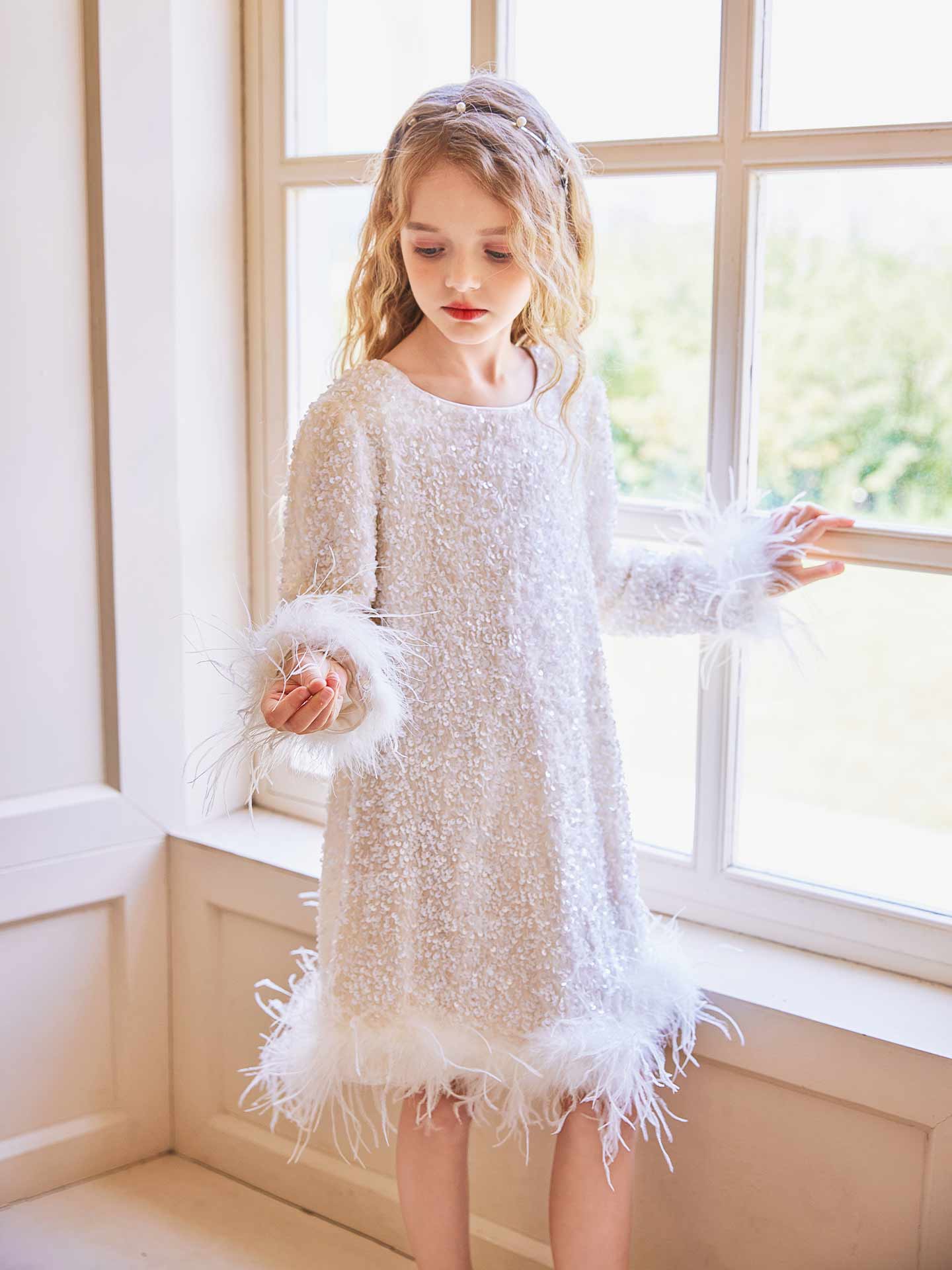 Crystal Snow Dress