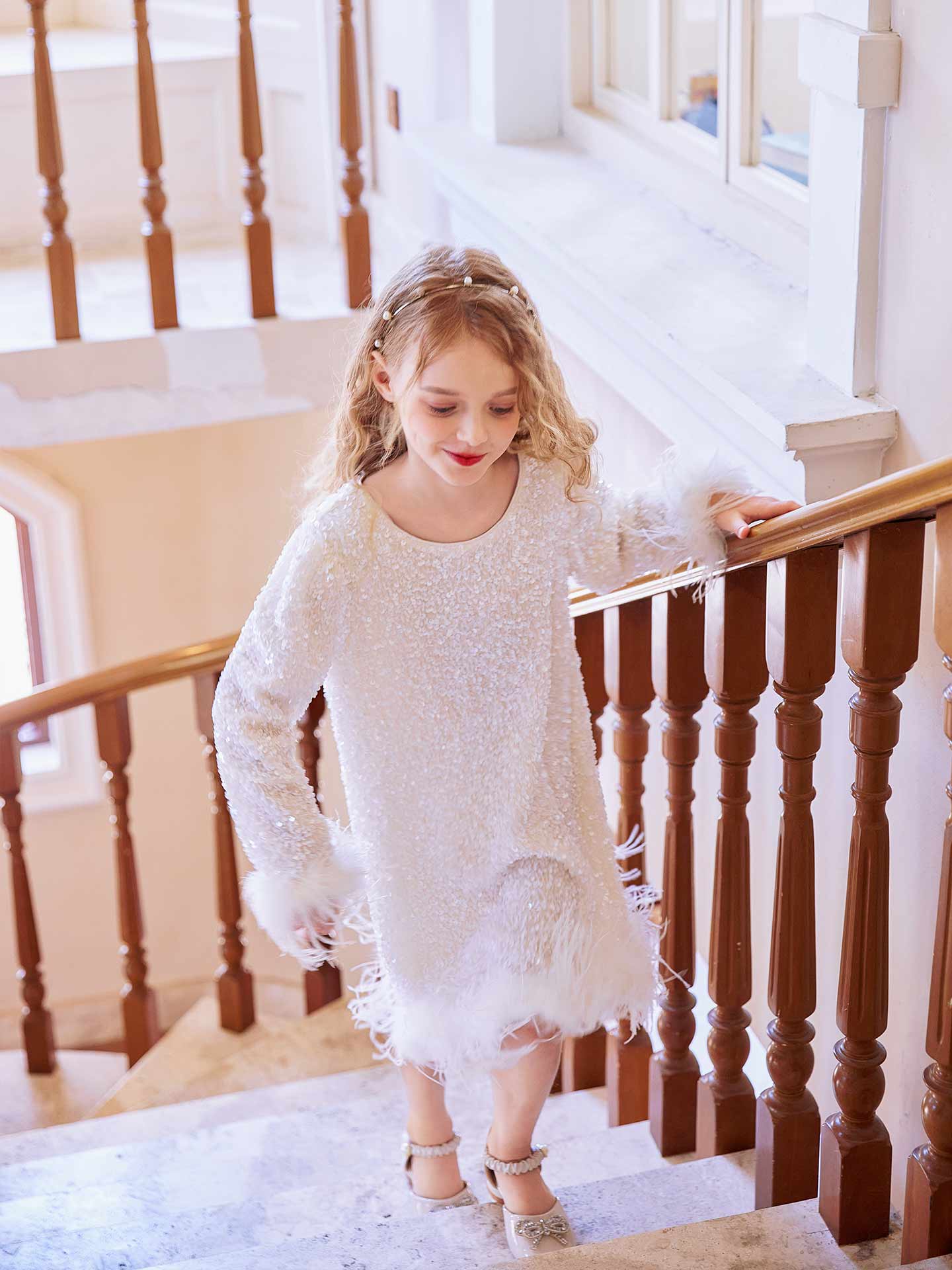 Crystal Snow Dress