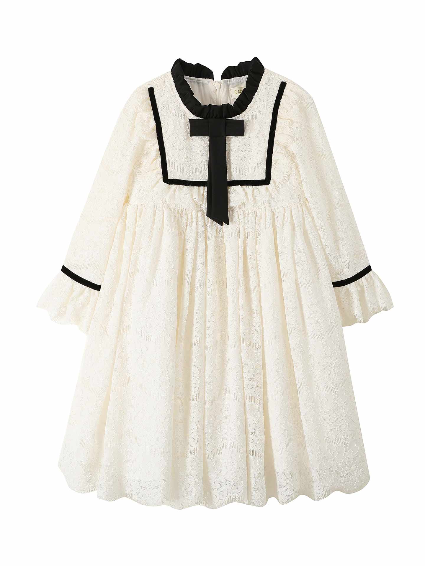 Ivory Sketch Dress