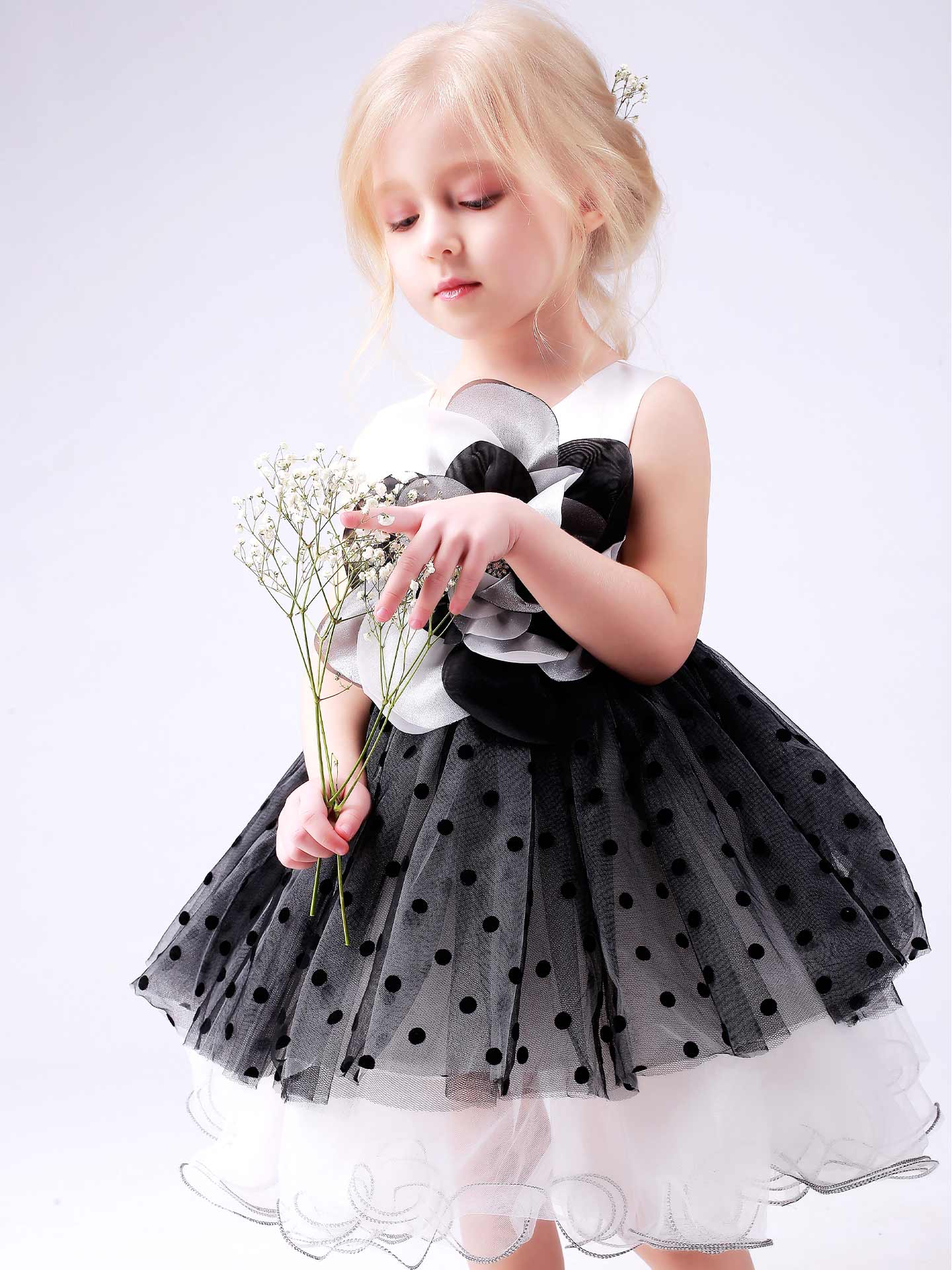 Noir Dot Dress