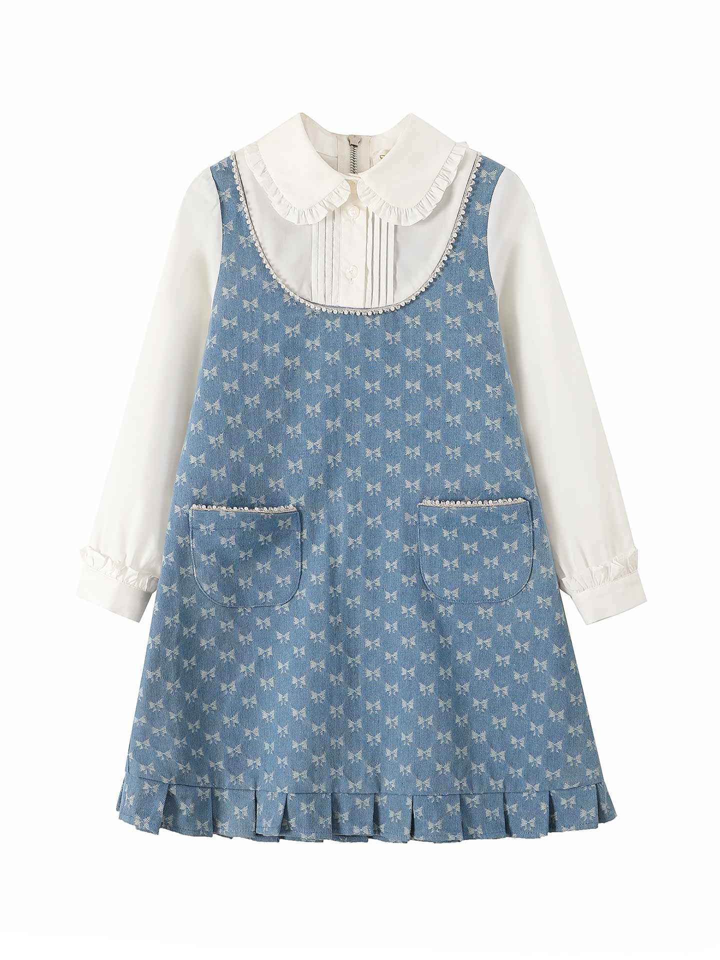 Scholar's Denim Dress