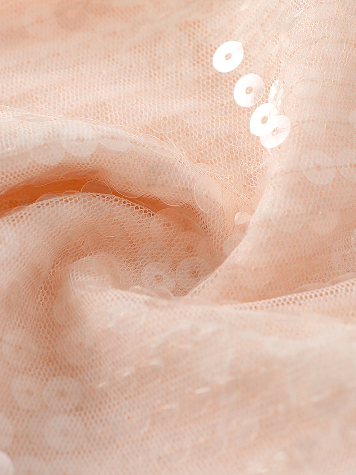 Front product view of the Blush Lace Glow Shift Dress