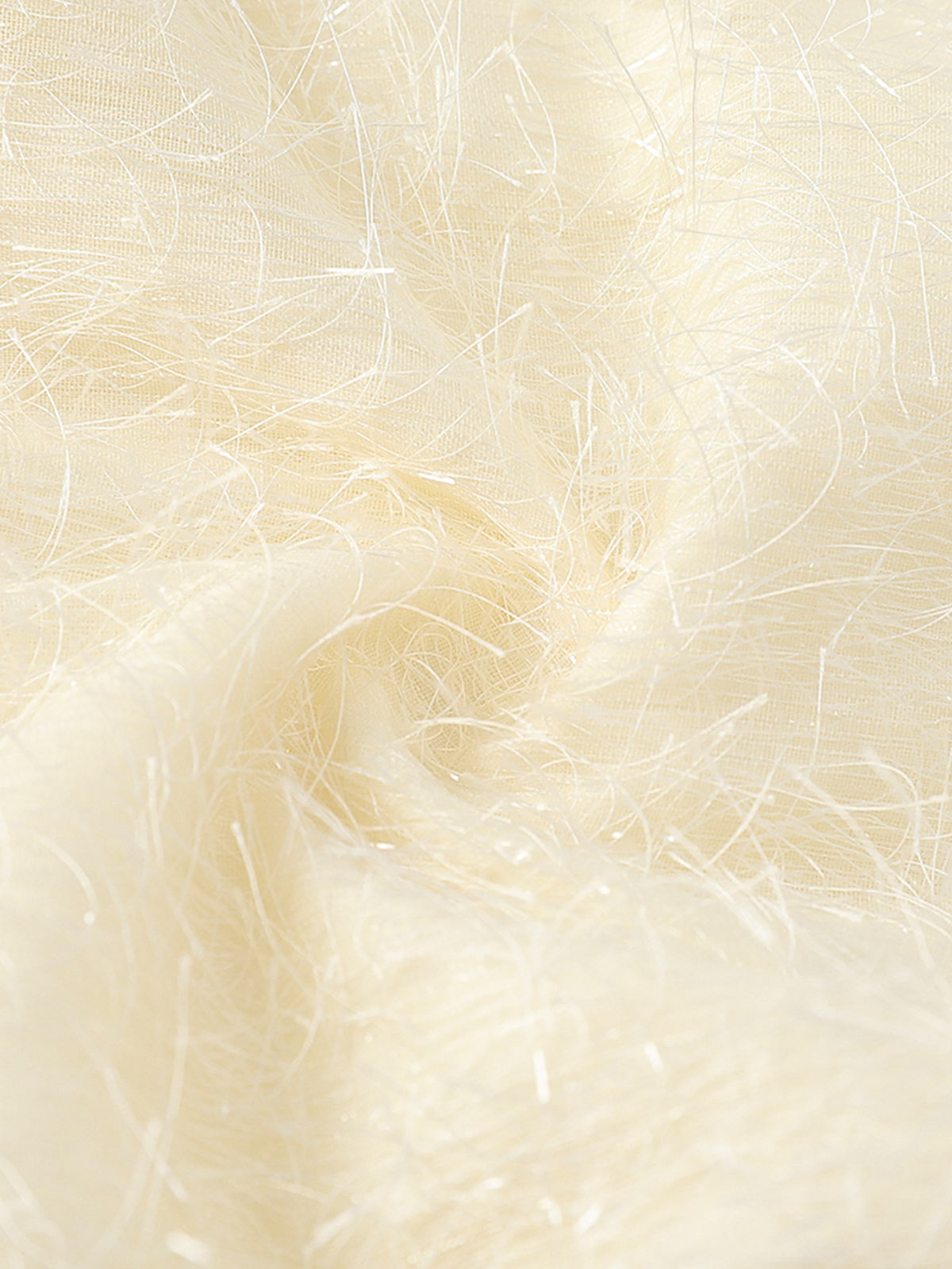 Front product view of the Ivory Plush Bloom Dress