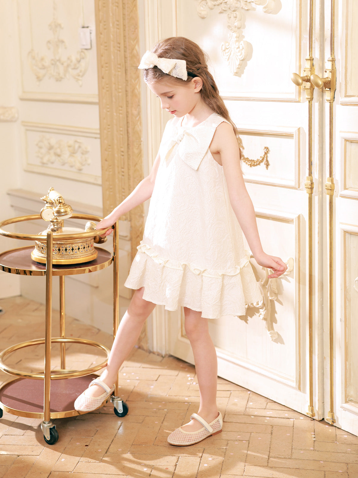 Bow Ruffle Dress