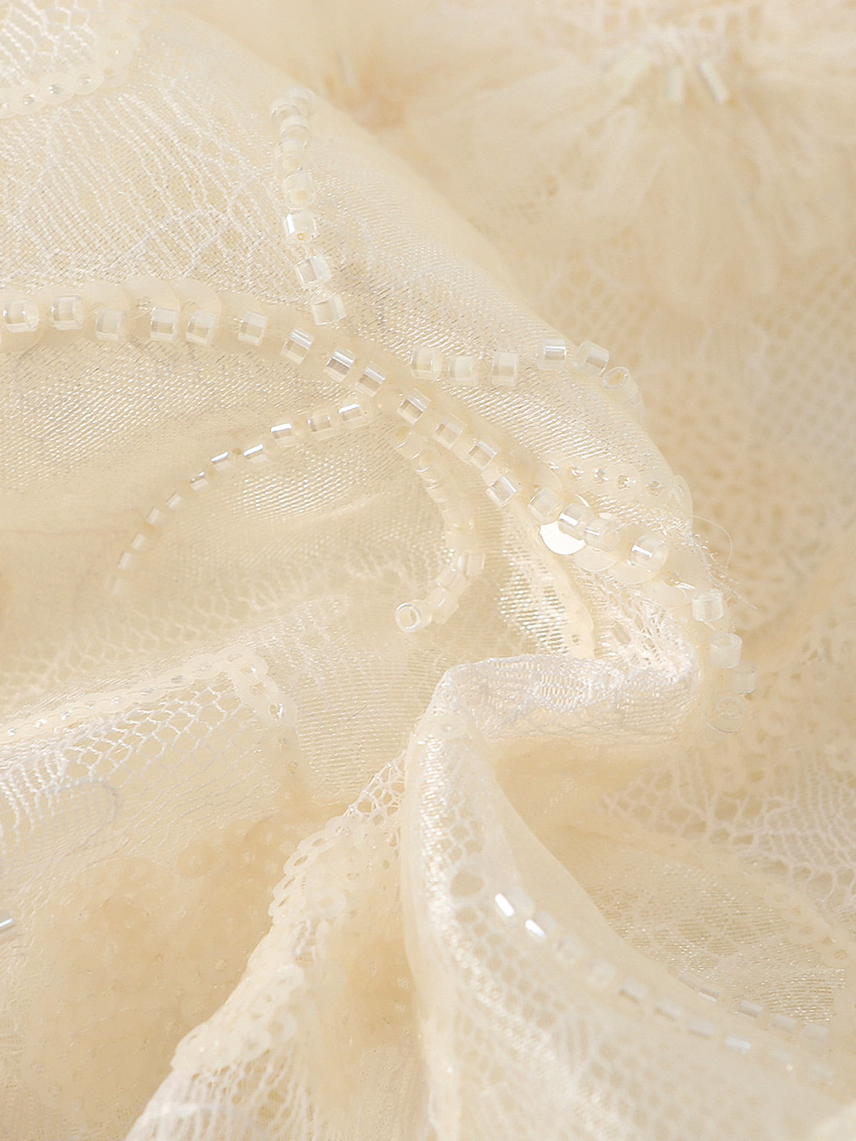 Pearl Blossom Lace Dress