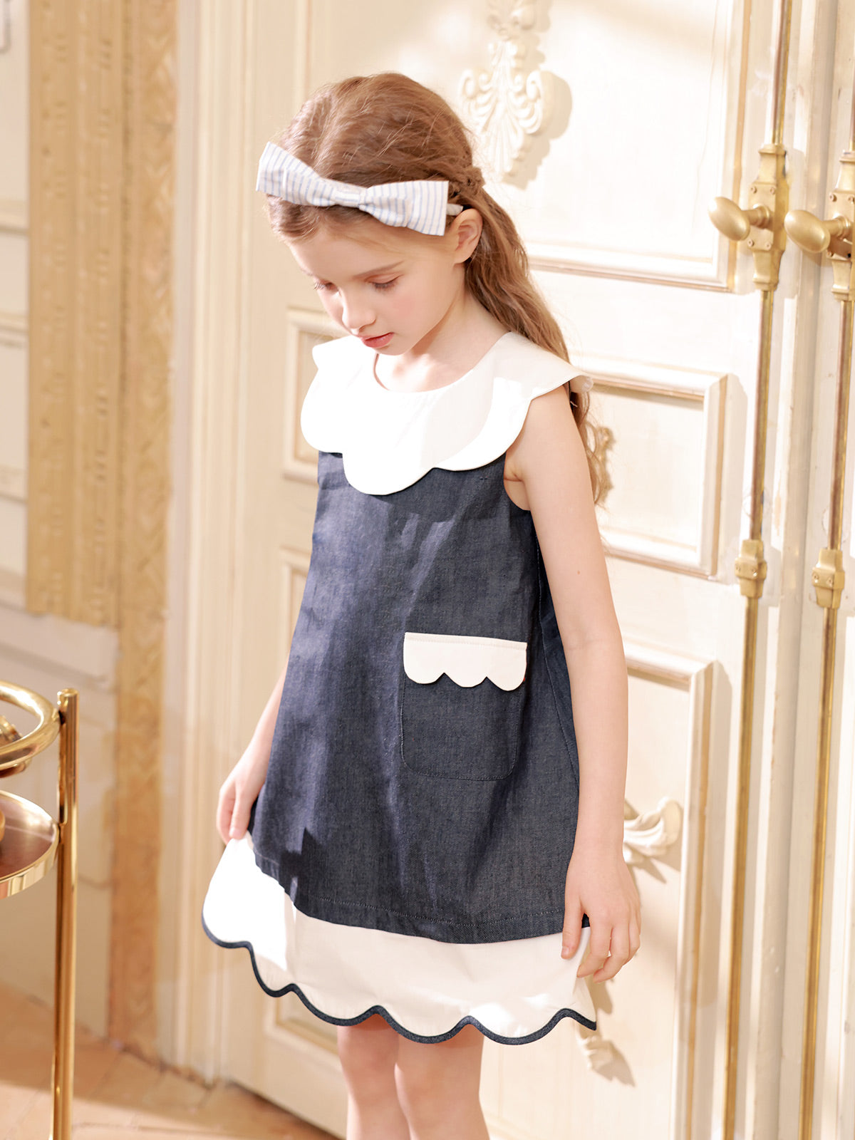 Wave Hem Dress