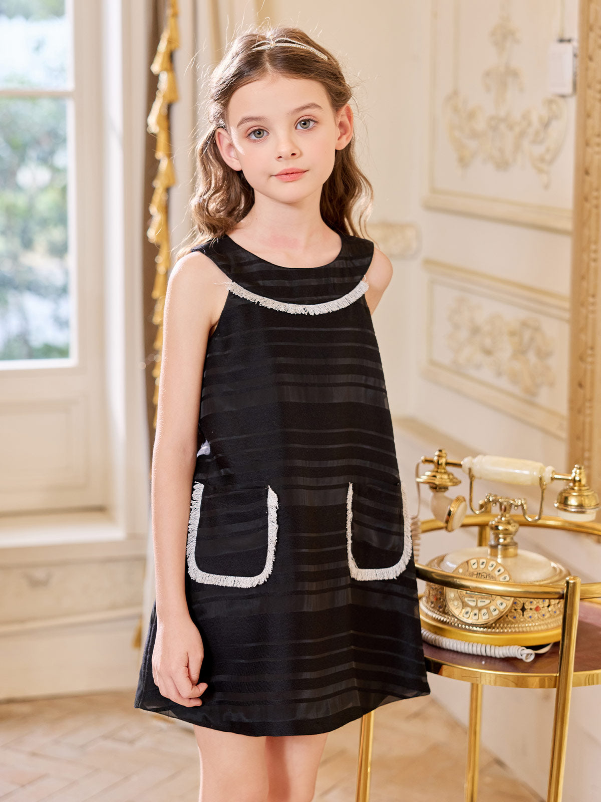 Black Stripe Dress