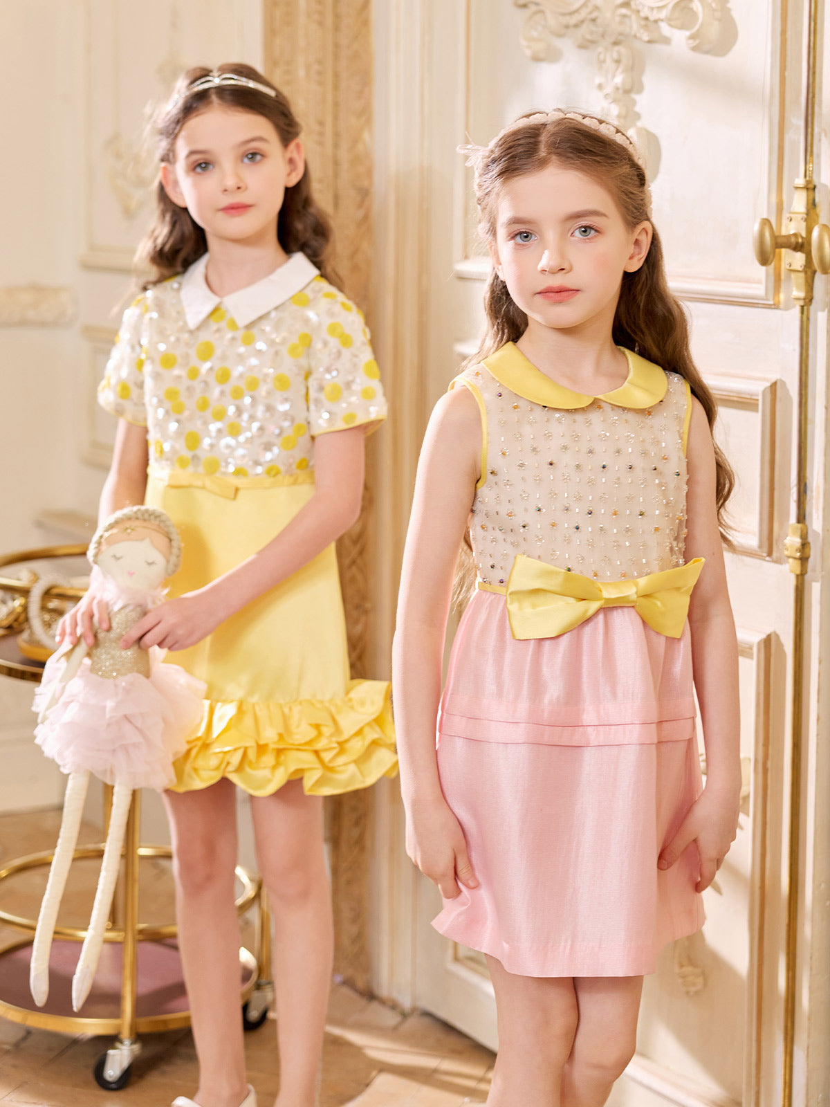 Pink Petal Pearl Dress