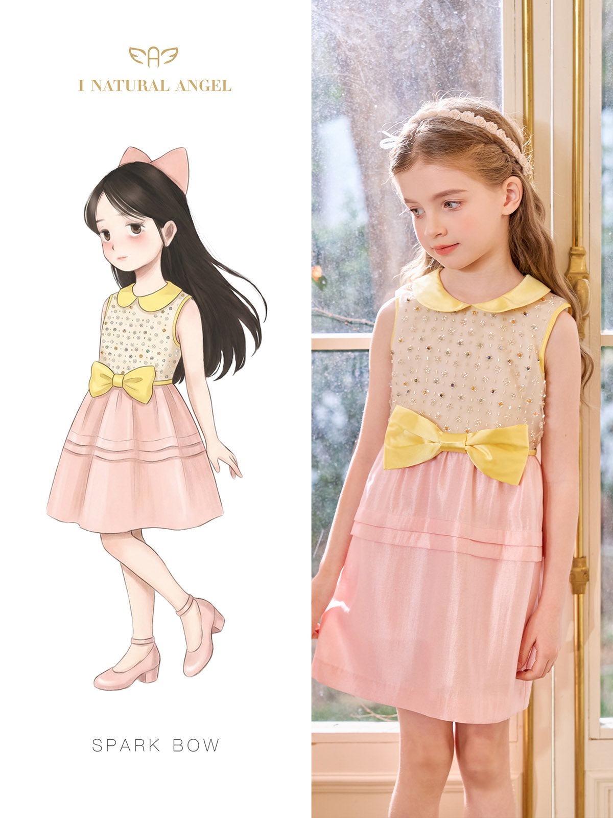 Pink Petal Pearl Dress