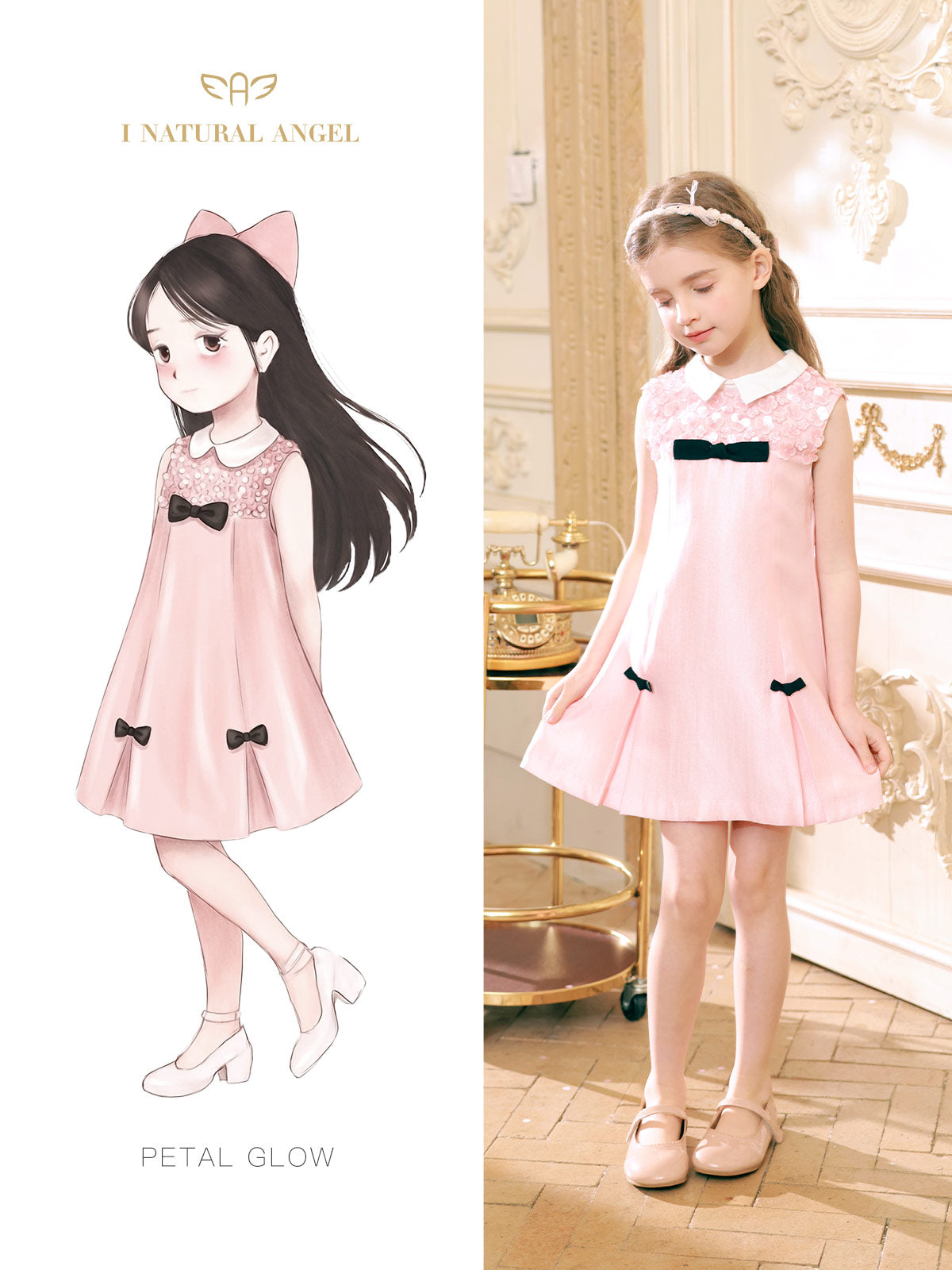 Petal Glow Dress