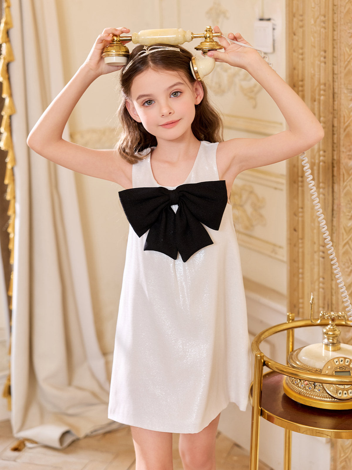 Monochrome Muse Dress