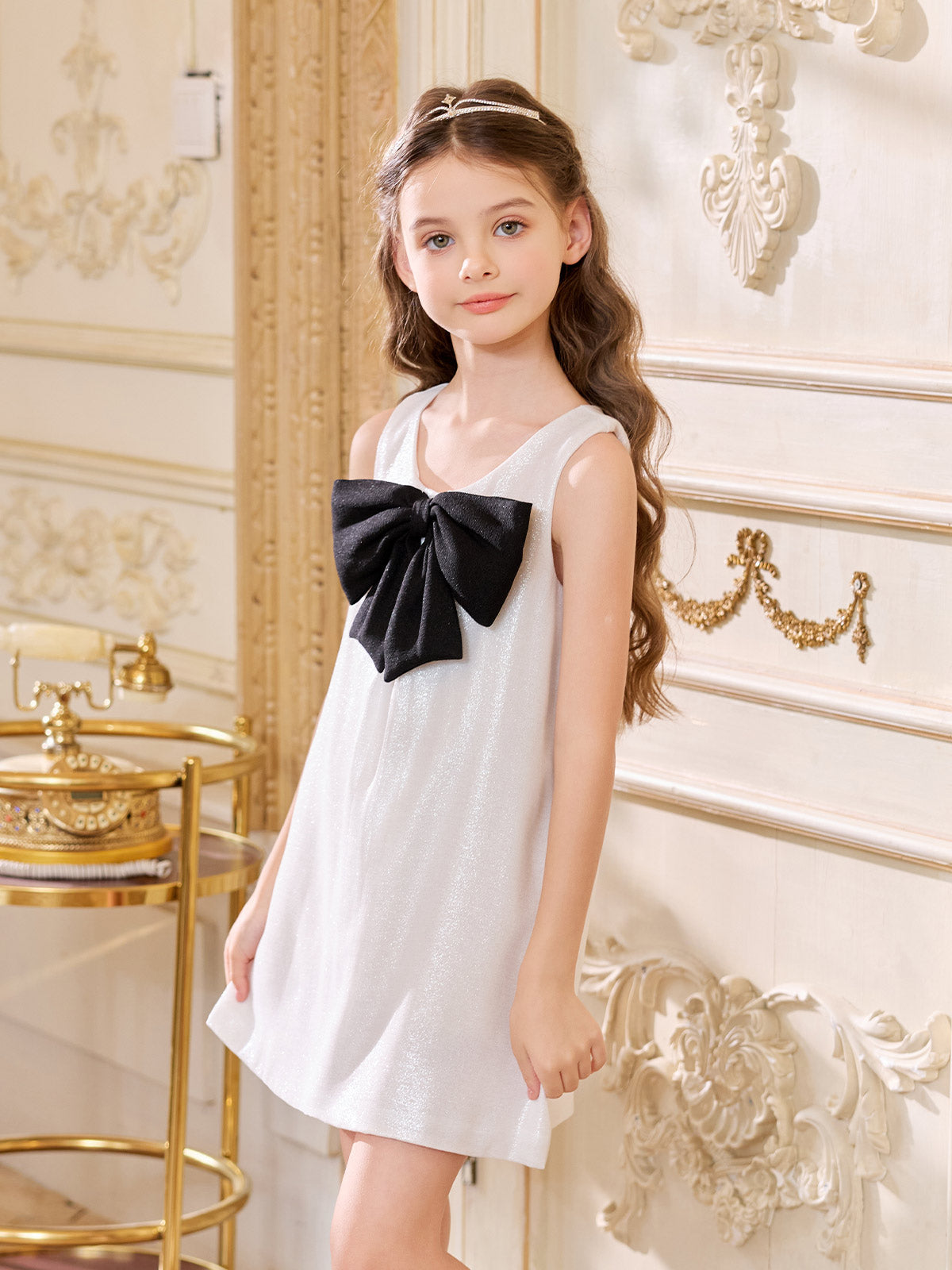 Monochrome Muse Dress