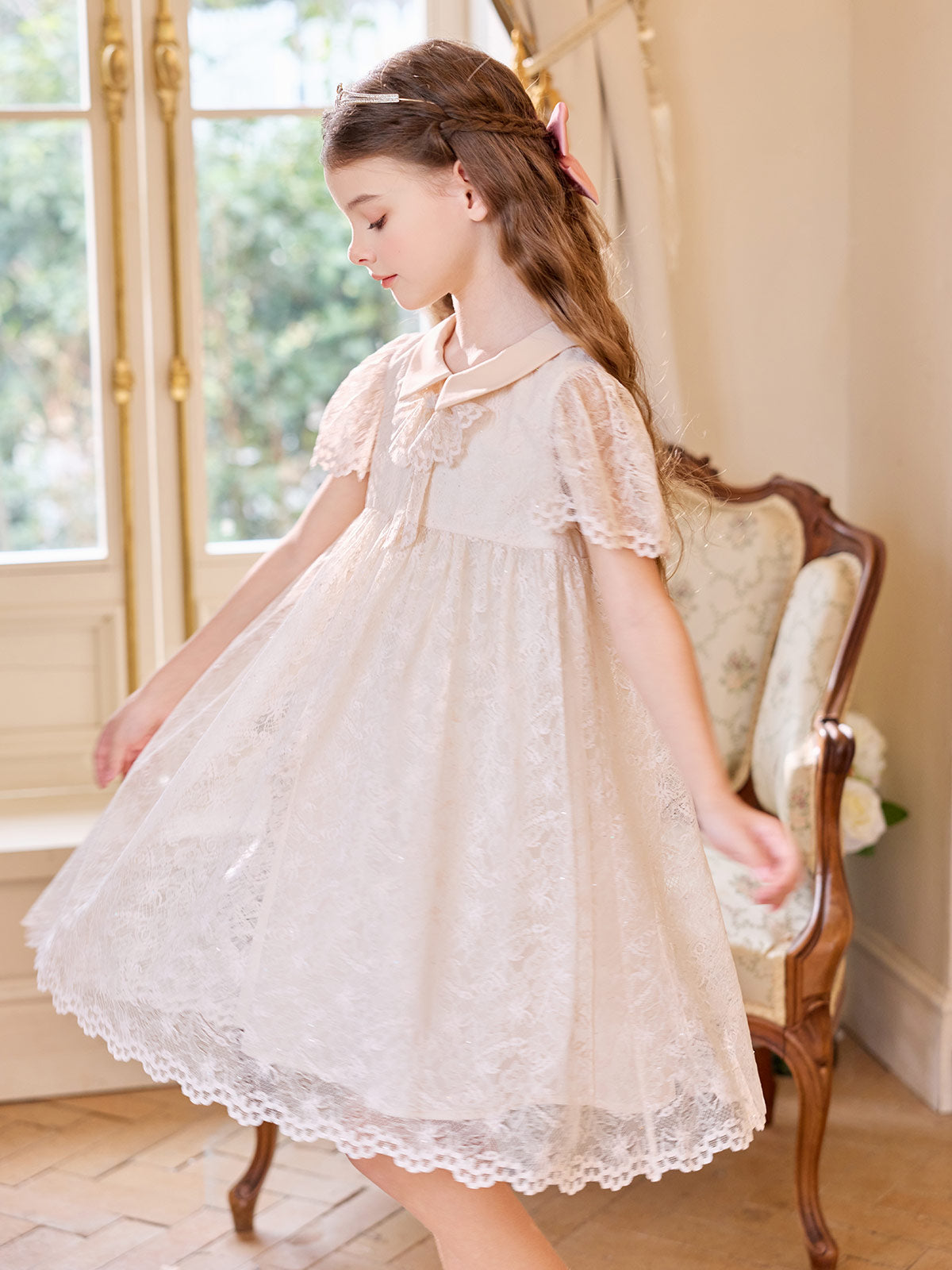 Lace Bow Dress