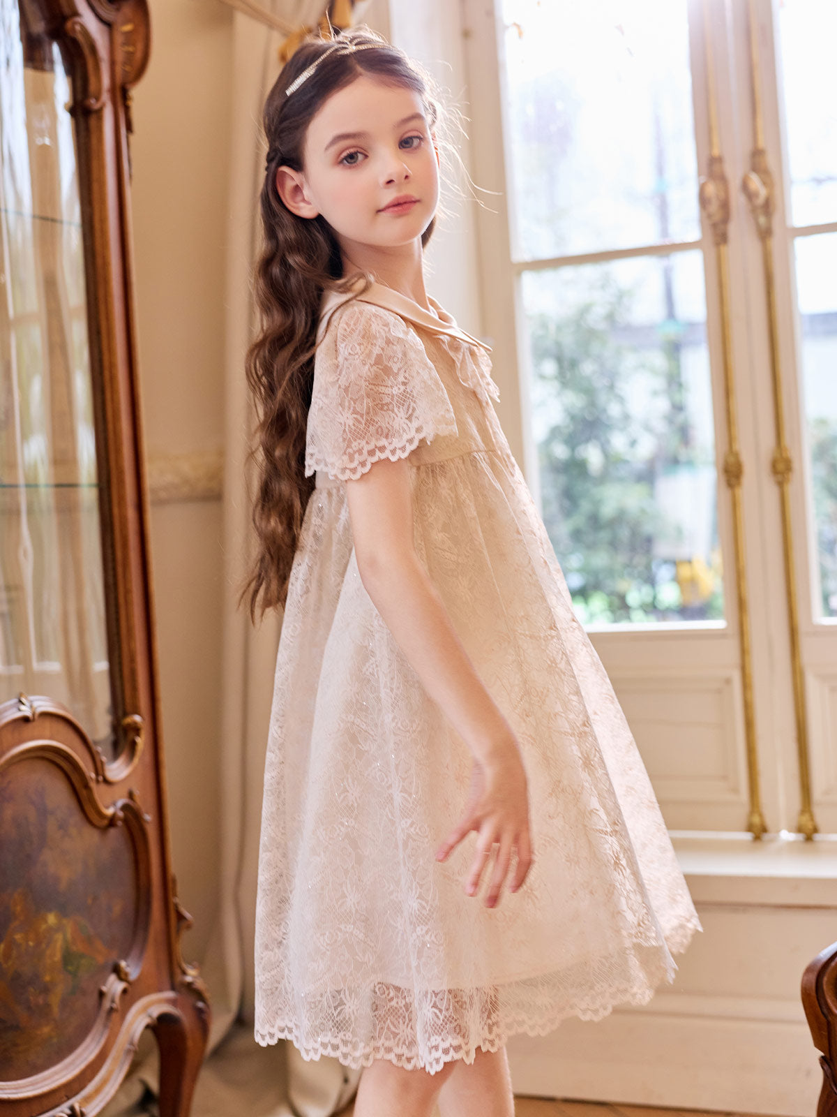 Lace Bow Dress