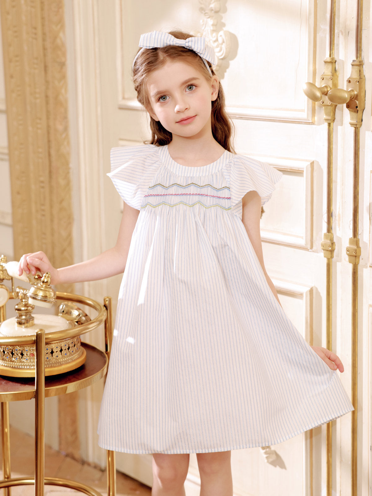 Flutter Sleeve Dress