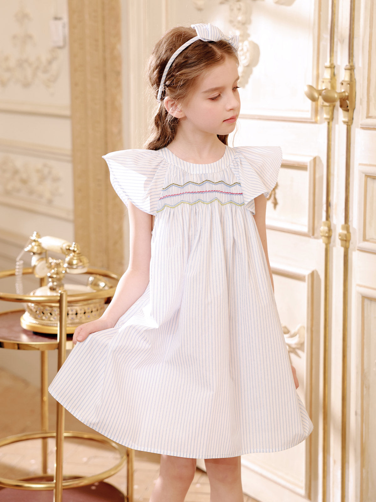 Flutter Sleeve Dress