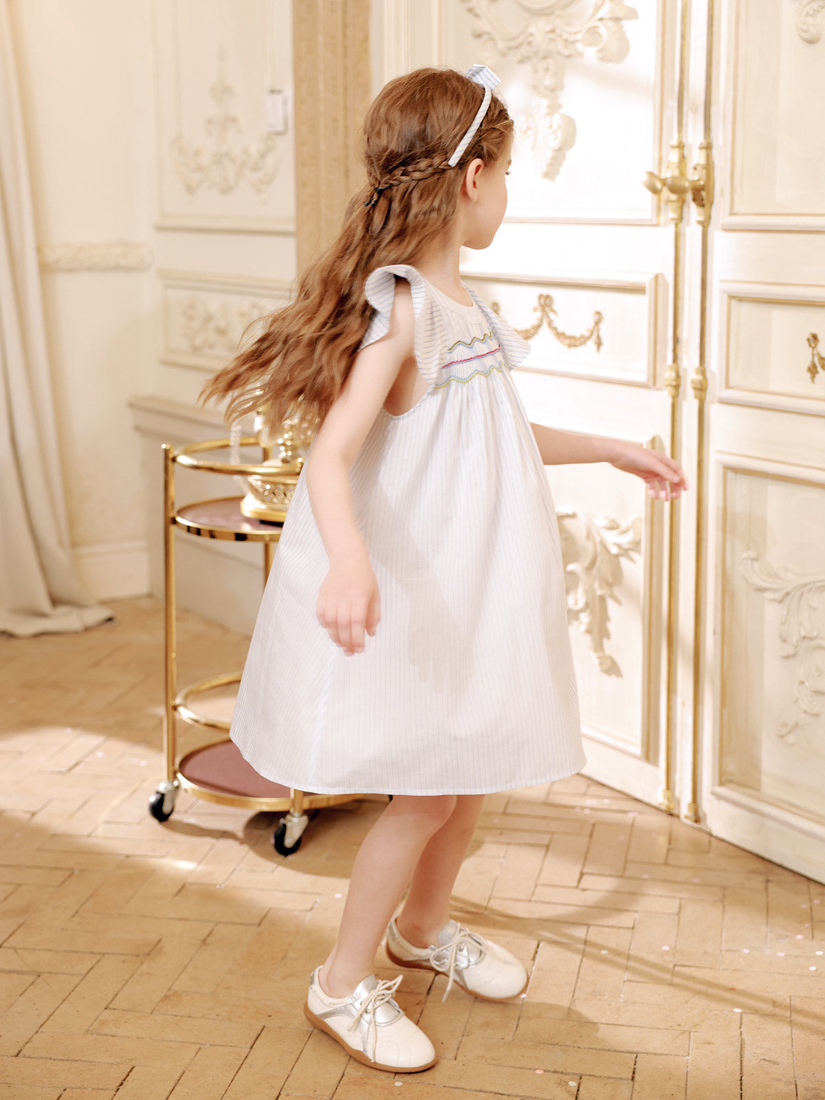 Flutter Sleeve Dress