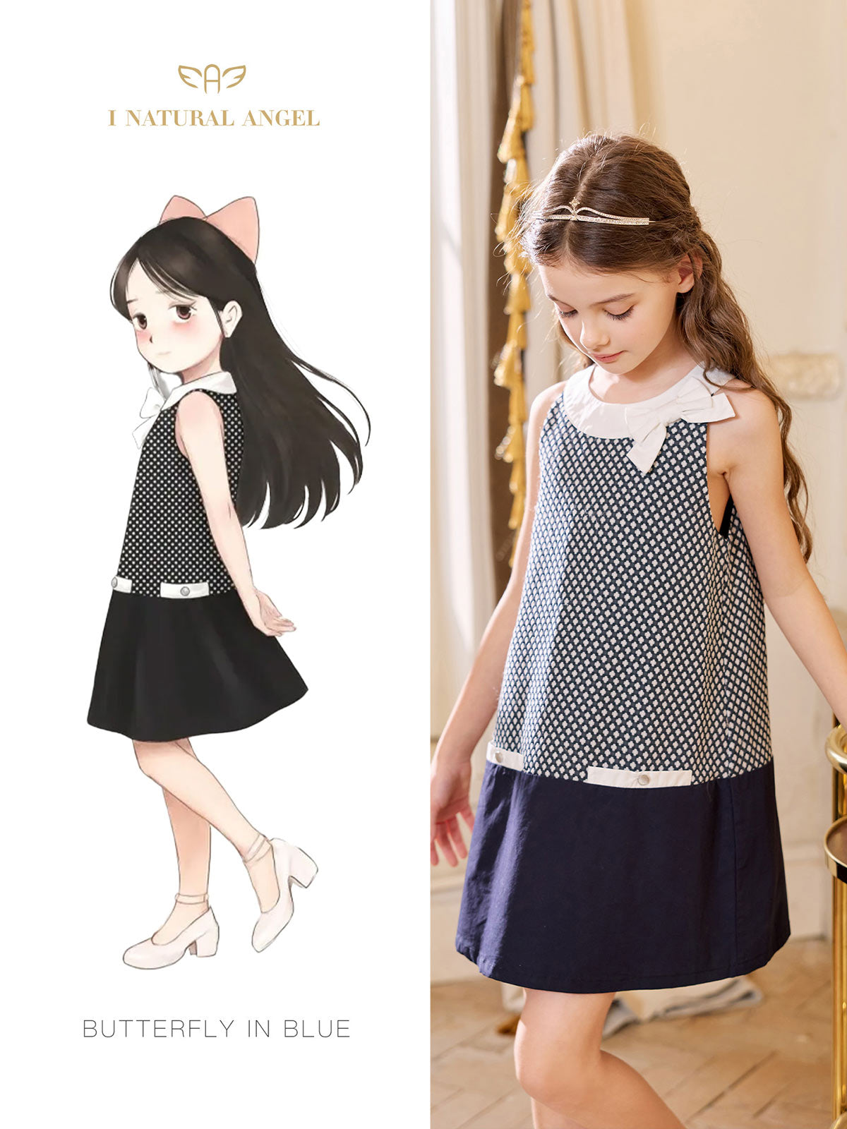 Bow Jacquard Shift Dress